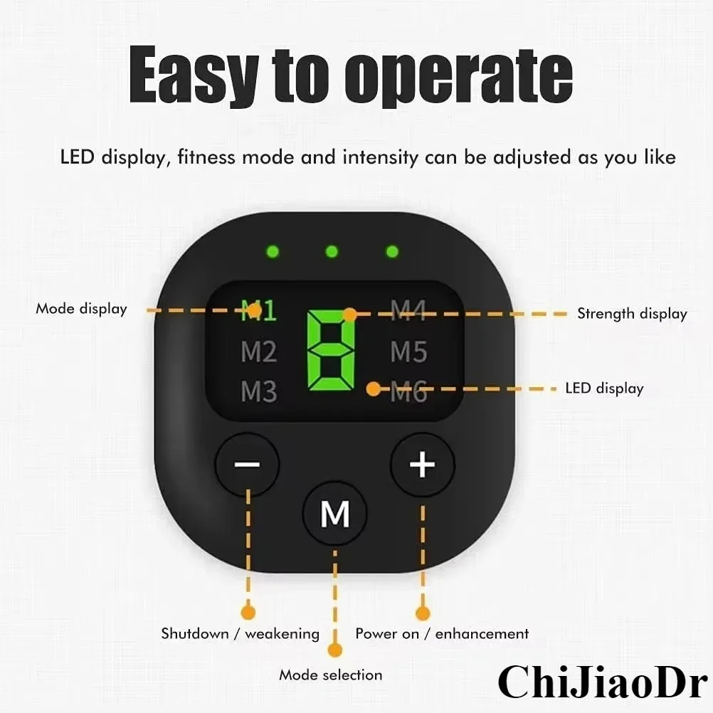 Rechargeable Neck Massager with Remote Control for Muscle Relaxation