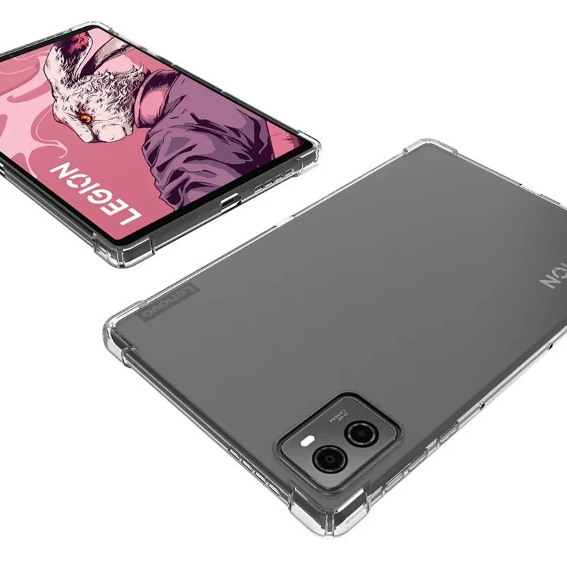 Clear Silicon Soft Shell TPU Case with Airbag Protection - Half Cover