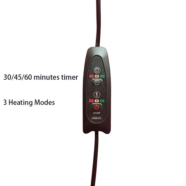 Karosszéria Kézmelegítő Usb Töltés Elektromos Fűtőpadfűtés Hőfűtés Fűtött Iroda Otthoni Kültéri Pad Szőnyeg Kiegészítők - Image 5