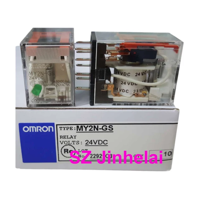 10pcs Authentic Original Omron Intermediate Relay MY2N-GS -R 10pcs Authentic Original Omron Intermediate Relay MY2N-GS -R