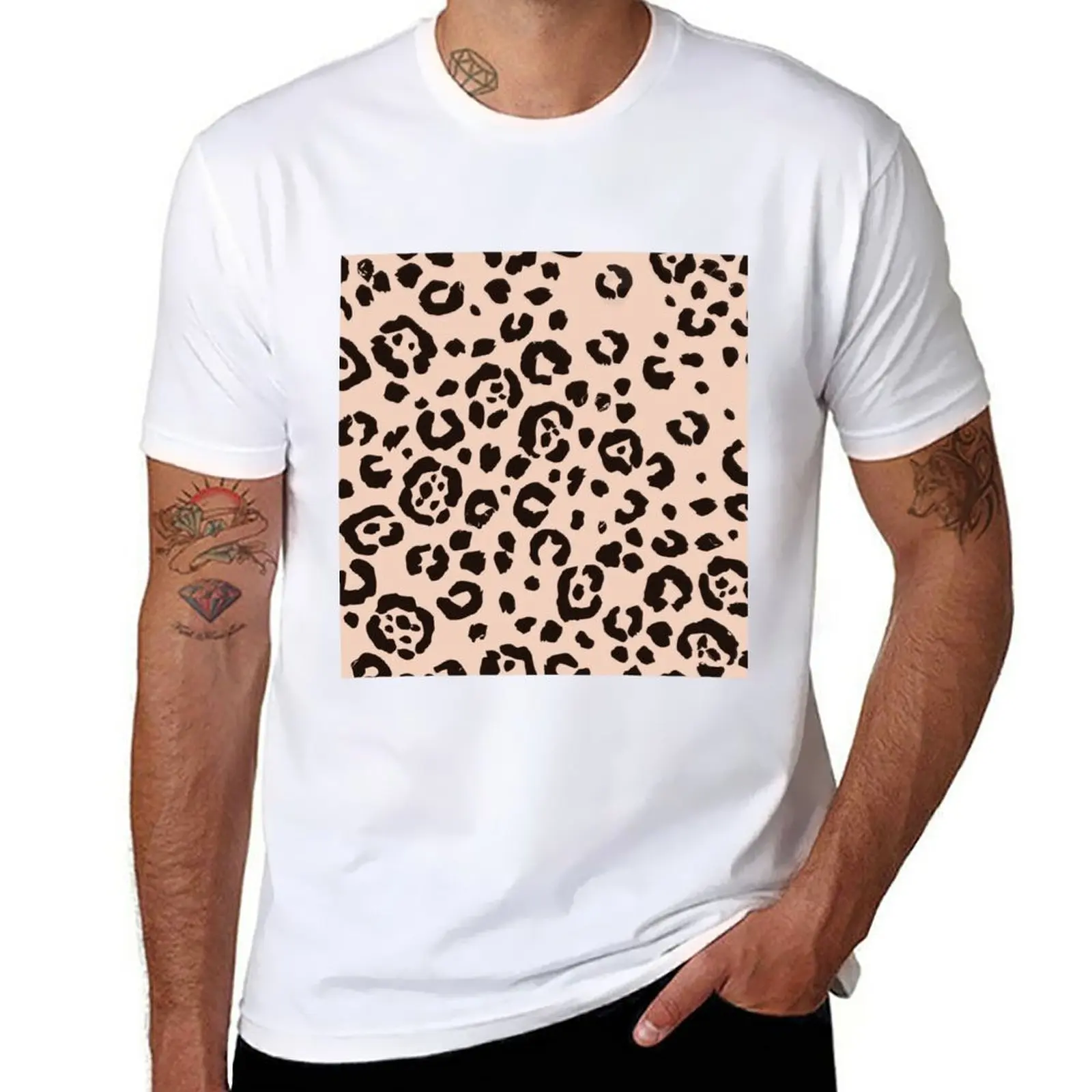 

New Panther Pattern T-Shirt customized t shirts summer clothes sports fan t-shirts new edition t shirt Men's t shirts