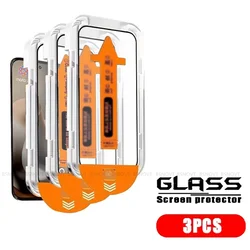Premium Tempered Glass Screen Protector - Full Cover, Dust - Free, 9H Hardness - Motorola Moto G77 (3 Front Glass)