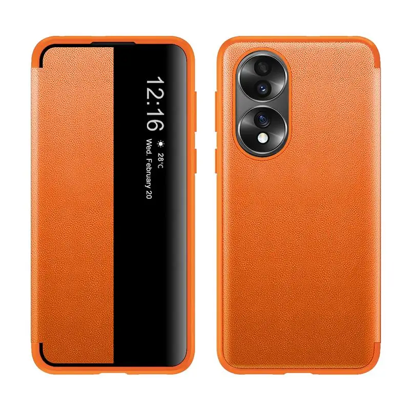 YKNIUFLY Cover per Honor 90 GT, Pelle PU Premium Magnetico Flip Case Custodia, Slot per Schede, Funzione Staffa, Portafoglio Cover per Honor 90 GT.(Verde