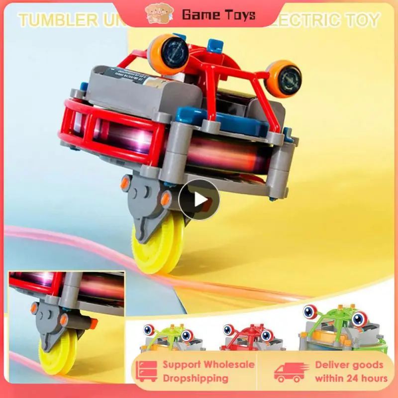 

Обучающий игрушечный робот-гироскоп, крутящийся Моноцикл, светящийся верх, крутящийся ходунок, балансировочный автомобиль, игрушка для детей, рождественский подарок