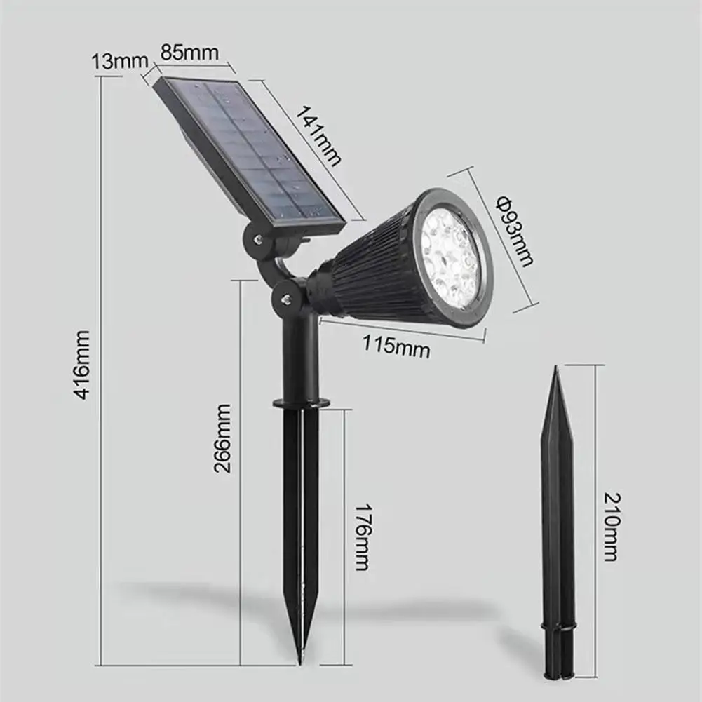 Outdoor LED Solar Landscape Lighting