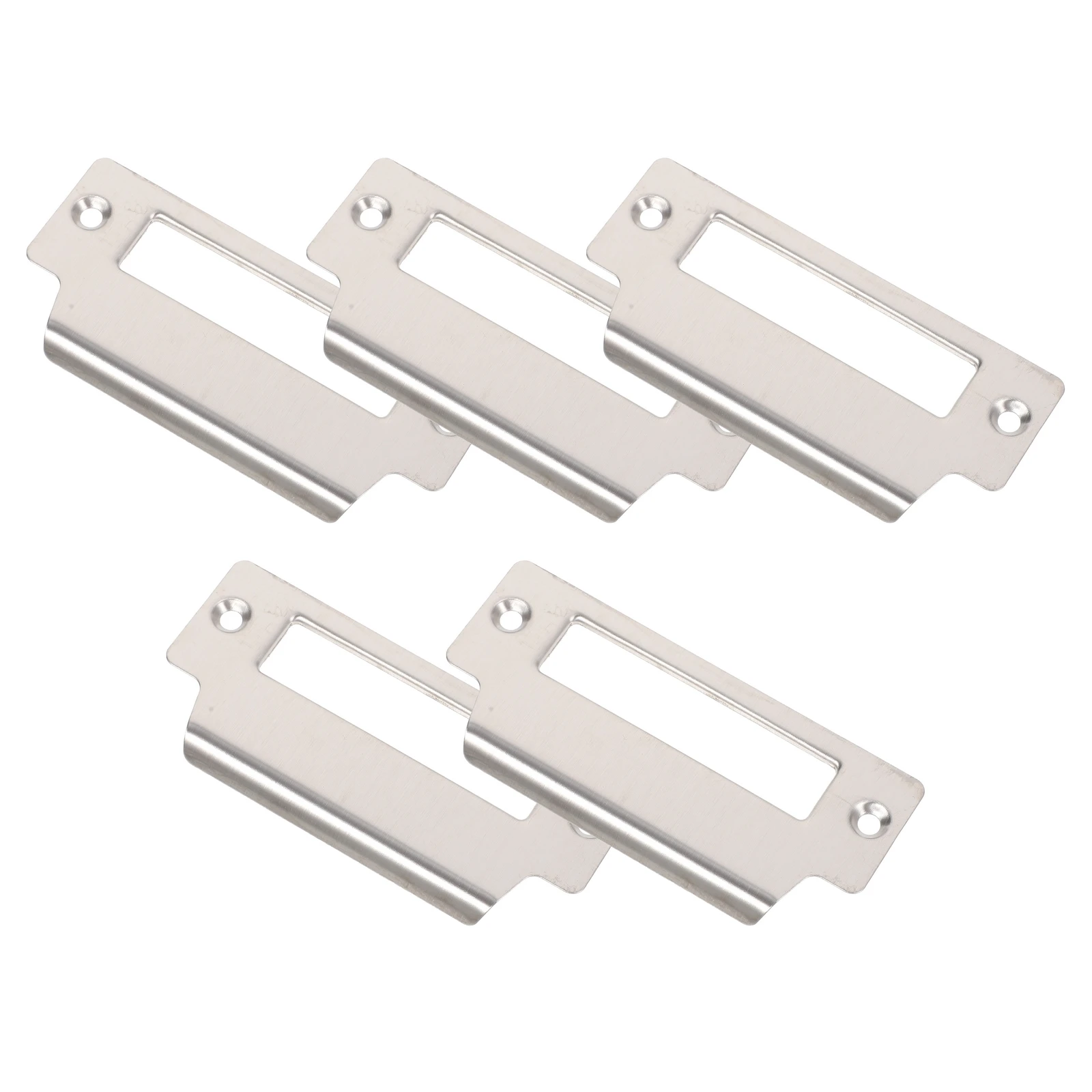 5pcs Door Security Strike Plate Door Reinforcement Plate Door Security