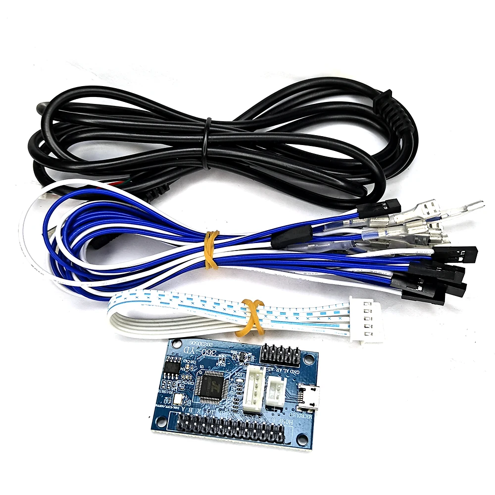 

Pc Xbox 360 Android In 1 Game Controller Usb Board Zero Delay Joystick Command Sanwa Tablero Arcade Button Diy With Cable