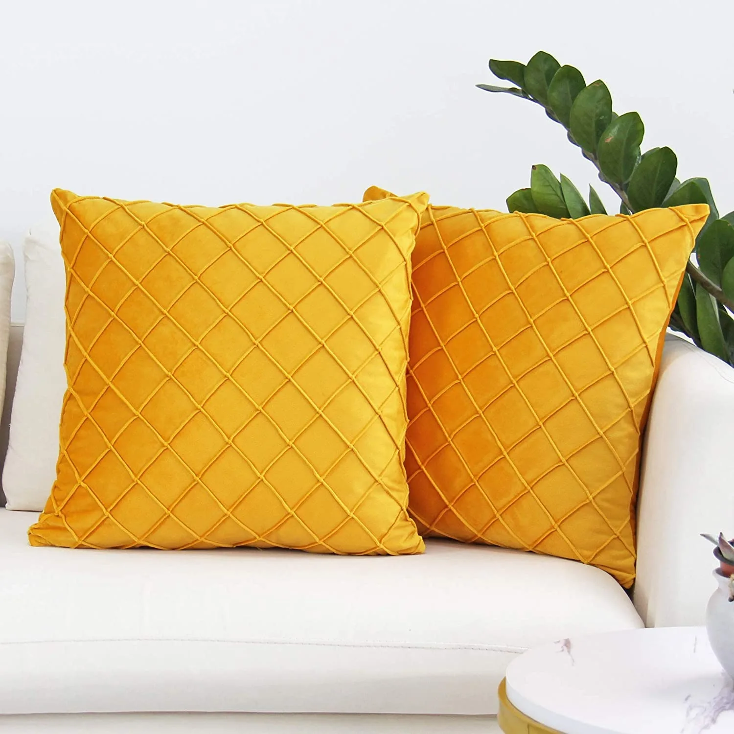 Velvet Throw Pillow Sofa Decorative Cozy Pillowcases Solid Color Home Cushion Cover For Home Bedroom 30x50cm 45x45cm 50x50cm 4