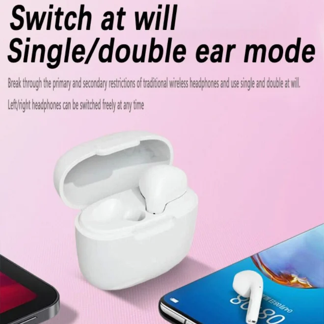 

C01 True Wireless Bluetooth Macaron Headphones V5.3 Ultra-long Battery Life and Stereo Low-latency Gaming Sports Headset