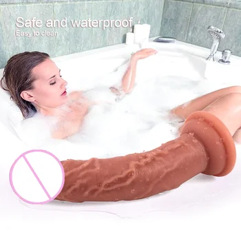 Realistic Suction Cup Penis Huge Dildos for Women Lesbian Toy Big Fake Dick Silicone Females Huge Silicon Gay Dildio Sex Toys 6