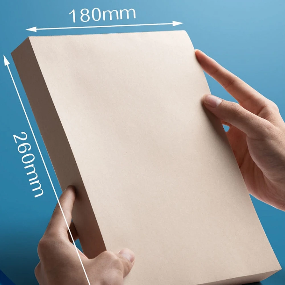 A4 Big Draft Paper for Students\' Mathematical 640Pages Blank Grid Rendering Check Paper Painting Book Dot Matrix Notebook Art