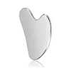 Guasha Massage for Face Stainless Steel Body Massager Facial Scraping Plate SPA Guasha Scraper for Neck Back Gua Sha Board 1
