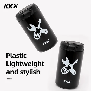 KKX Contenitore Portaoggetti per Portaborraccia da Bici, per Esterni, per Chiavi, Kit di Riparazione, Occhiali e Attrezzi per Bici
