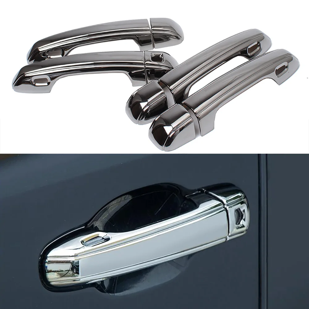 

For Lexus LX570 2012-2021 New 8Pcs/set ABS Chrome Car Door Handle Cover Trim Sticker Accessories For Lexus GX460 2010-2021