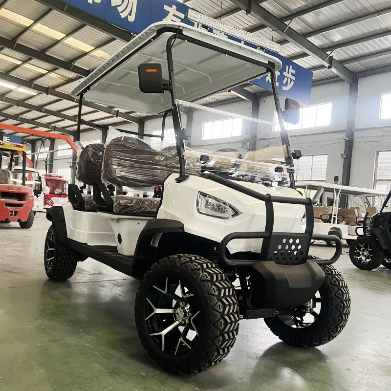 

CE Approved 4 Persons High Speed Lithium Battery Buggy Club Car Electric Lifted Off Road Golf Cart