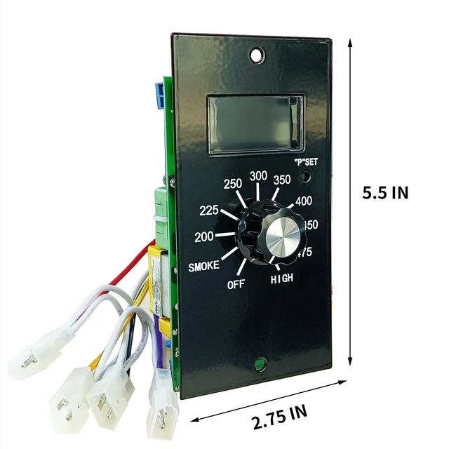 Termosztát Digitális Vezérlő Bbq Cserealkatrészek Gödör Főnök Fa Pelletrácsokhoz Rtd Hőmérsékleti Szonda Érzékelő Diy Dohányos Grill - Image 2
