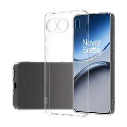 Ultra - Slim Transparent Soft TPU Phone Case - Clear Protective Cover for OnePlus Nord CE5 (Transparent)