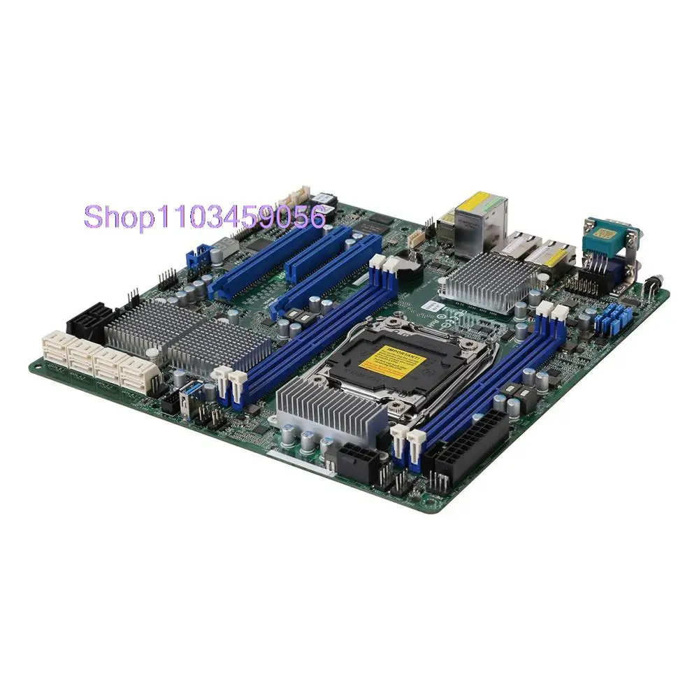 ASROCK LGA2011-3 C612 DDR4 UATX 지지대 E5-1600 2600 V3 용 서버 마더보드 EPC612D4U-2T8R