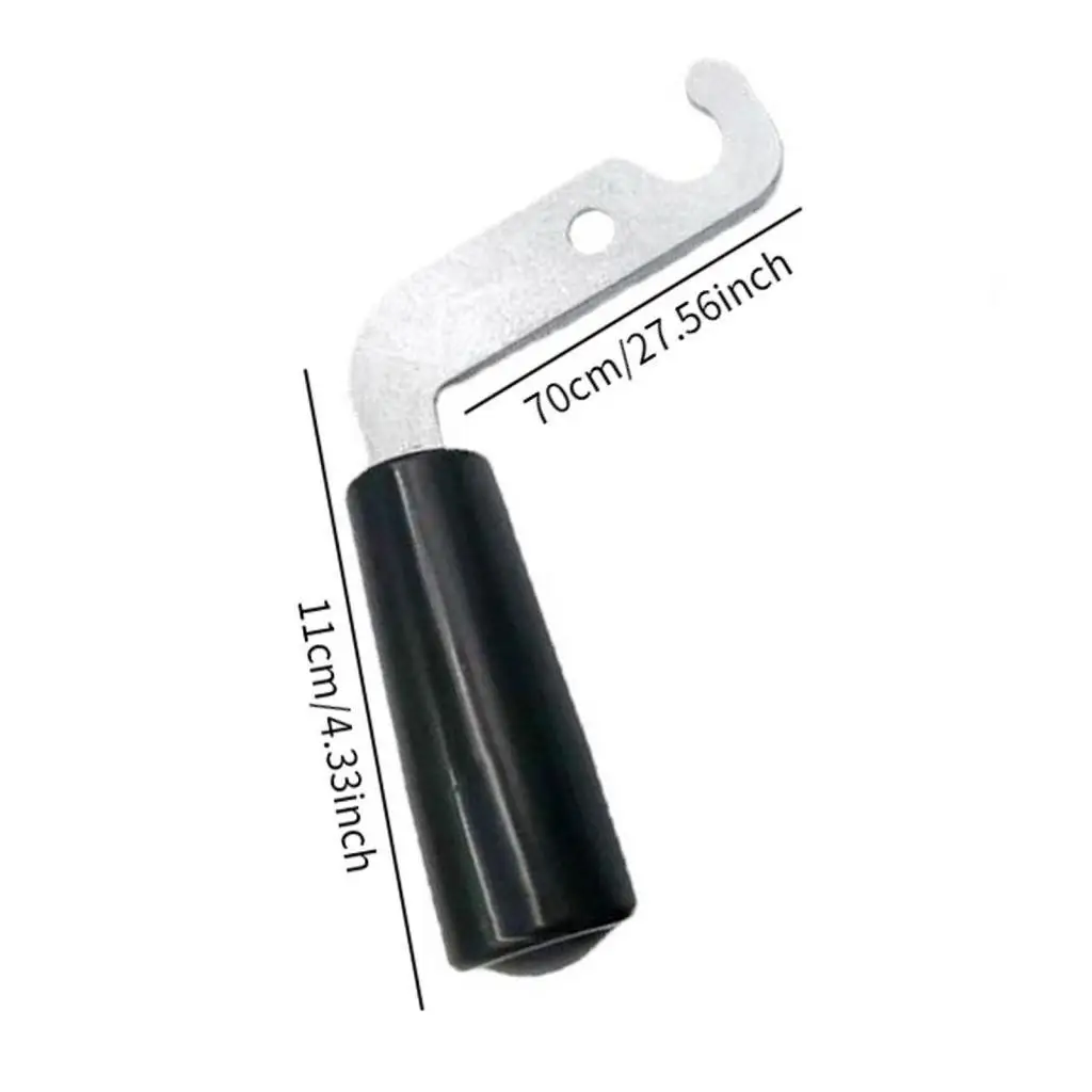 Fireplace Door Handle Accessory Sturdy Accessories Easy Installation