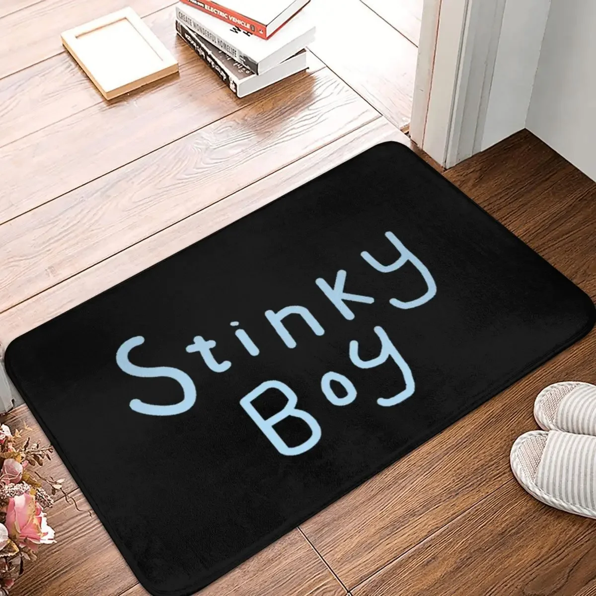Bee and puppycat stinky boy doormat rug carpet mat footpad polyester