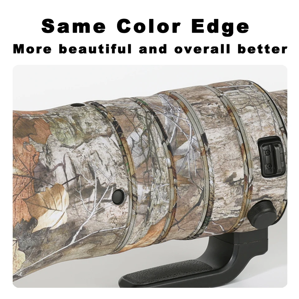Achtervolgende Vogels Camouflage Lens Jas Voor Canon Rf 100 400Mm F5.6-8 Is Usm Waterdicht En Regendicht Elasticiteit Len Beschermhoes  44