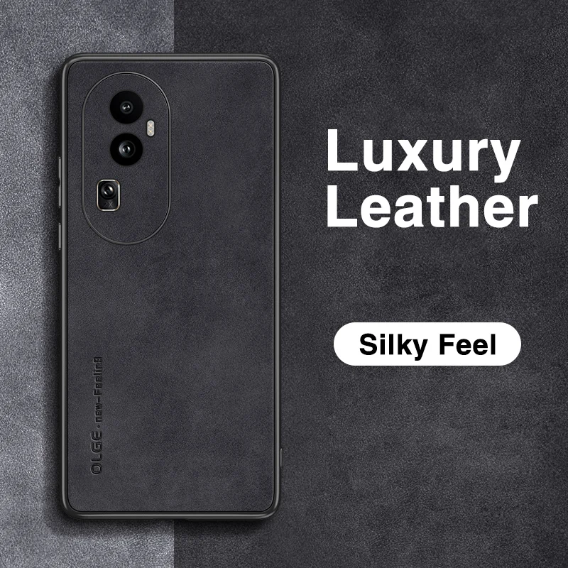 Matte Leather Phone Case For Oppo Reno And Find Pro Shockproof_voghion.com