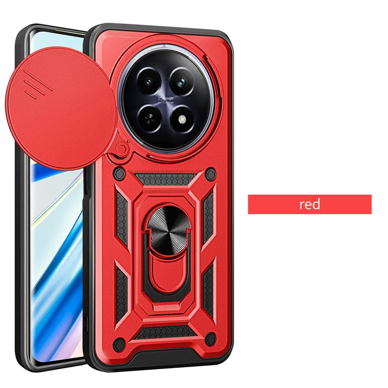 Custodia Con Tracolla Per Realme 12 Pro / 12 Pro Plus 5G, Cover Morbida TPU Antingiallimento Con Cordino Regolabile (Nera) - 4