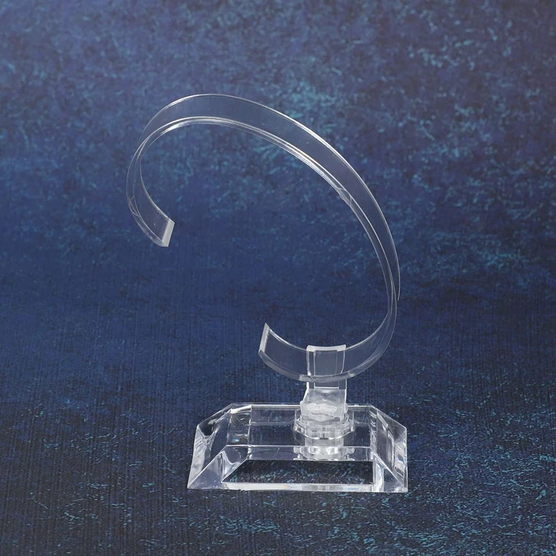 6PCS Plastic Jewelry Bangle Cuff Bracelet Watch Display Stand Holder