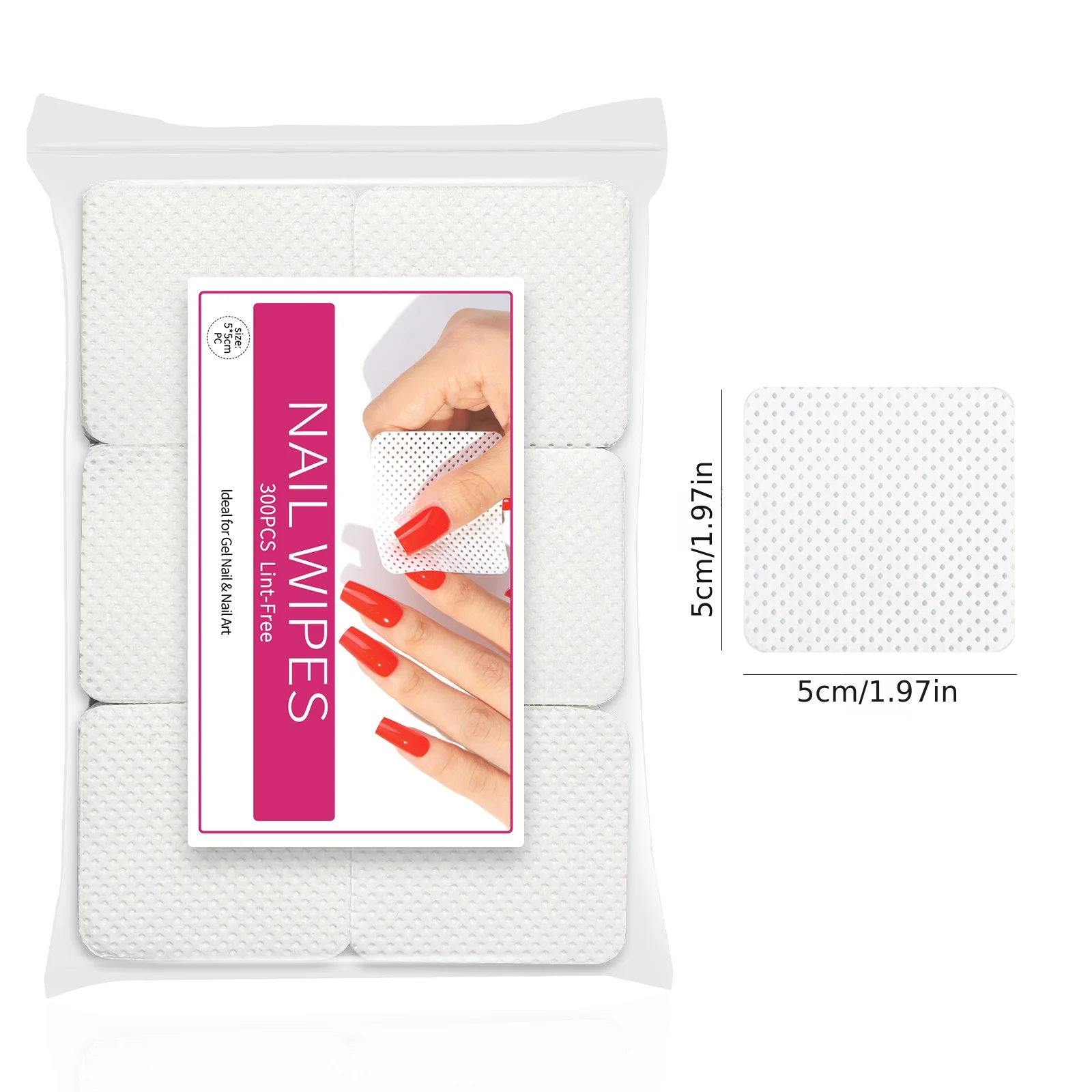 Nail Polish Remover Wipes Nail Cleaning Pads, Non Woven Nail thumbnail 11