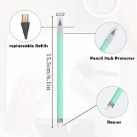 6/12/18pcs Inkless Pencil,Forever Pencil Reusable Everlasting Unlimited Pencil Writing Drawing Students Office School Supplies 5