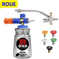 Dual Purpose Switch Snow Foam Gun Adjustable Pressure Washer Snow Foam Cannon with 1/4" Quick Connect for Car Washing 1