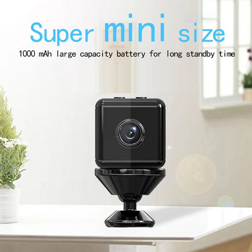 1080P Mini Camera Night Vision Home Security Protection Camera Motion Detection Alarm Video Recorder for Home Room Car