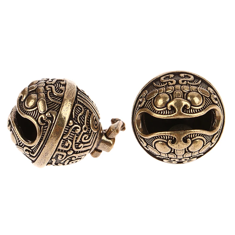 Lucky Brass Handicraft Die Casting Drop Bell Key Car Button Wind Bell Sect Bronze Creative Gift wind bell pendant,animal bells,copper bells,vintage jingle bells