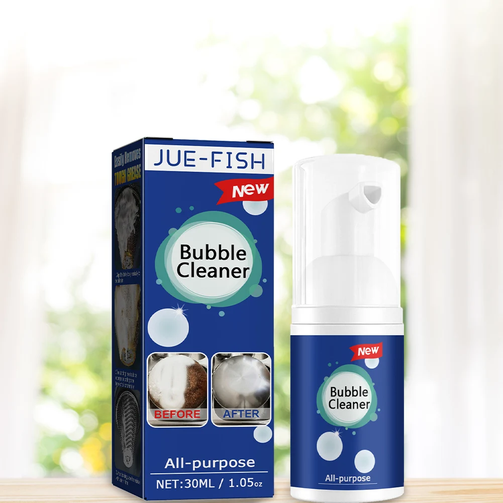 30ml/100ml Oil Stain Bubble Cleaner for House