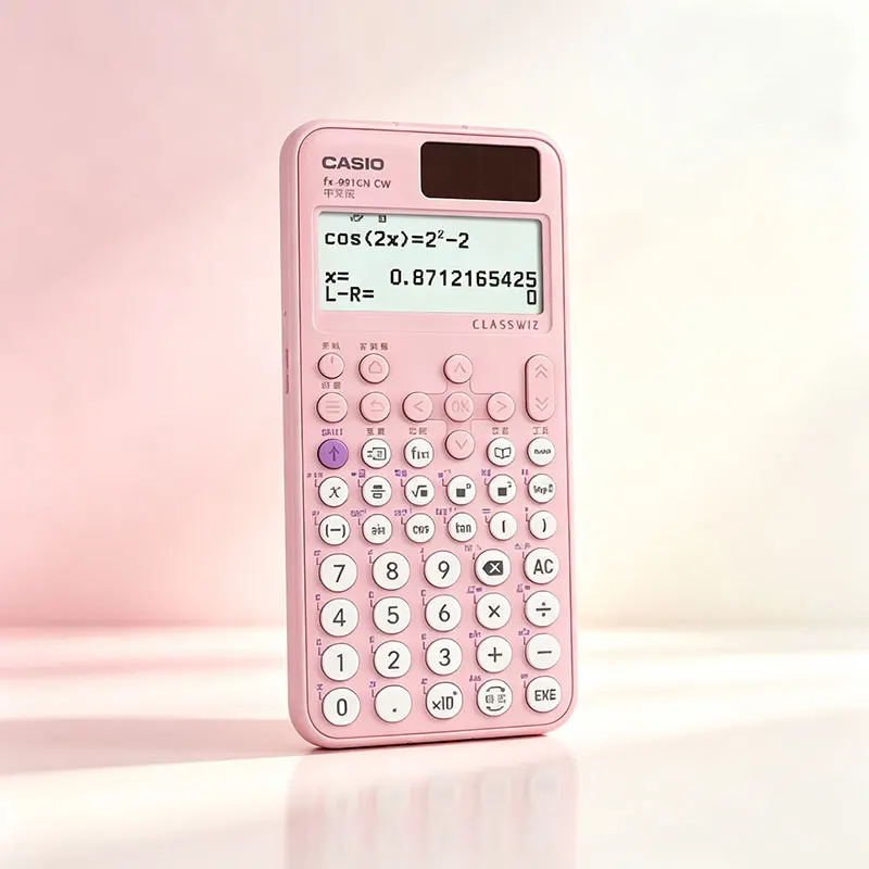 Compact and Portable Scientific Calculator with Wear-Resistant Shell
