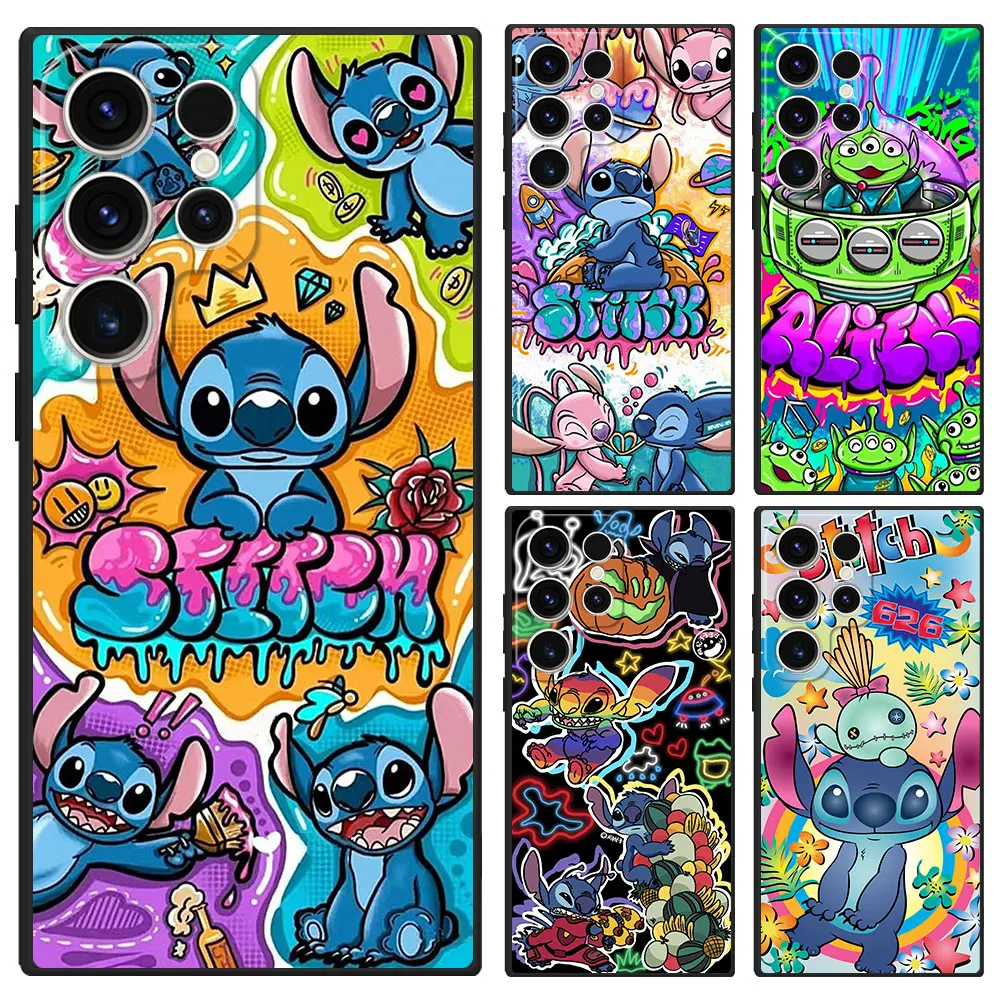 Custodia Disney Stitch Per Samsung Galaxy S20 S24 Ultra S22 Plus S21 5G S23 Ultra S21 Fe S20 Ultra S20 Tpu Soft Shell Cover