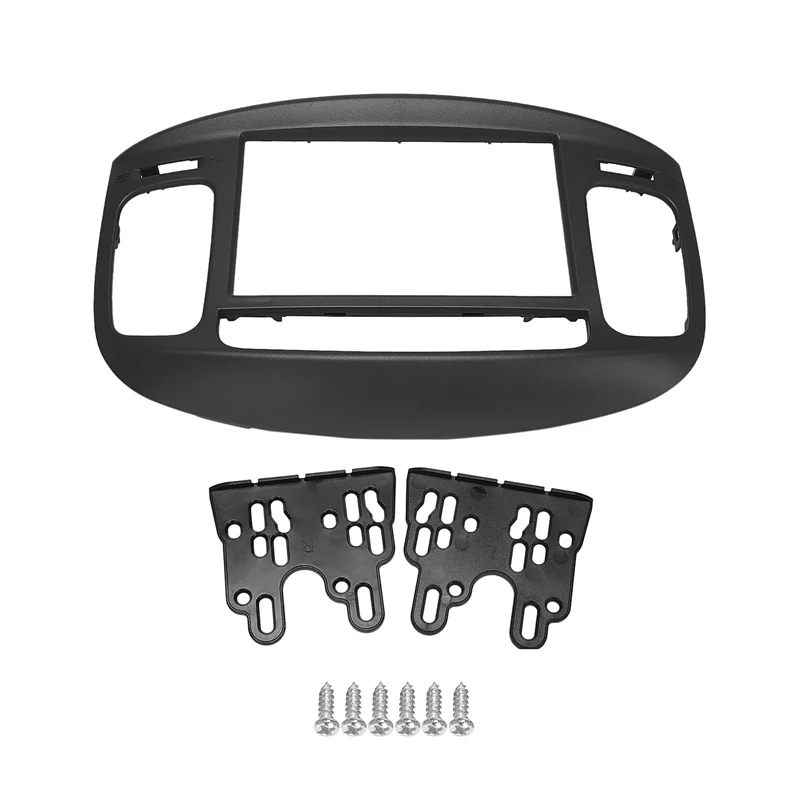 

4X 2Din Car Radio Fascia For HYUNDAI Accent 09-12 DVD Stereo Frame Plate Adapter Mounting Dash Installation Bezel Trim