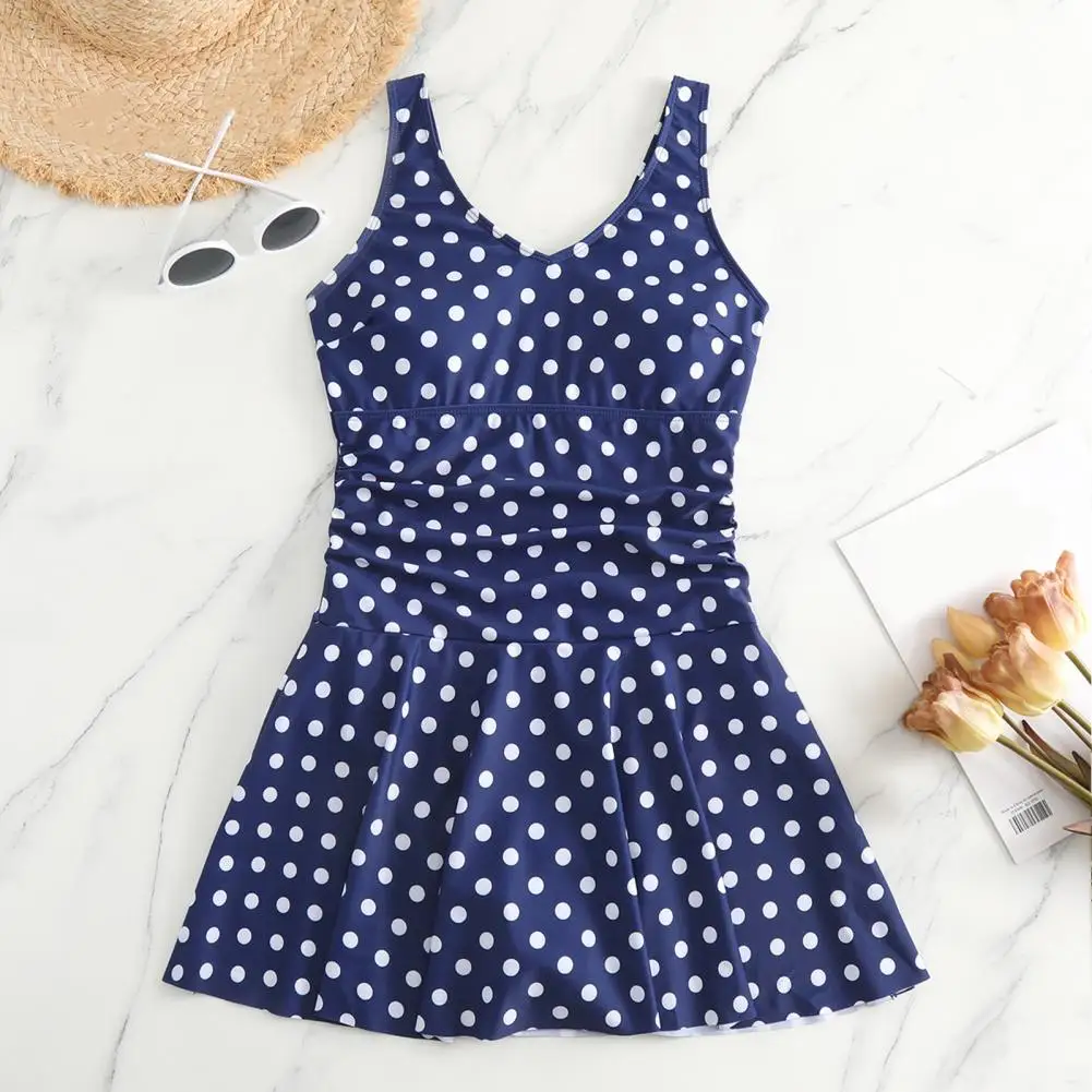 

Женский купальник-монокини с оборками и глубоким V-образным вырезом, купальник-монокини с цветочным принтом, купальник без рукавов, женское слитное платье для купания