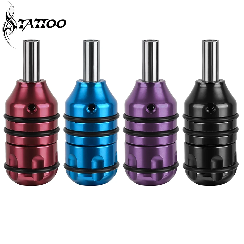 24mm Aluminum Alloy Tattoo Grip Non Slip Tattoo Needle Grips Tube Self