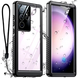 Ultimate IP68 Shellbox Waterproof Outdoor Sports Diving Protective Case Cover for Samsung S20 FE (Black)