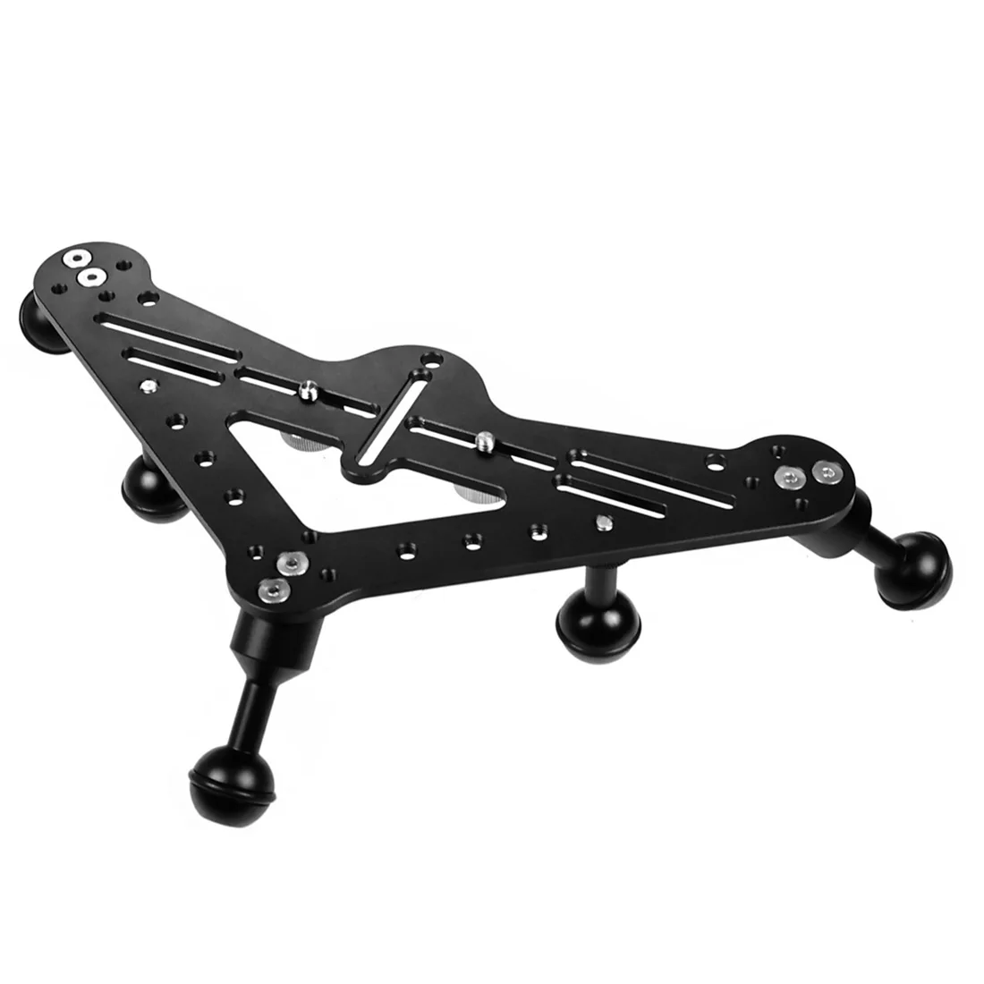 Tauchen Tablett Rig Video Dreieckigen Stabilisator Gimbal Stativ Basis Halterung SLR Kamera Unterwasser Fotografie Licht Stehen Stativ Basis – Detail 35
