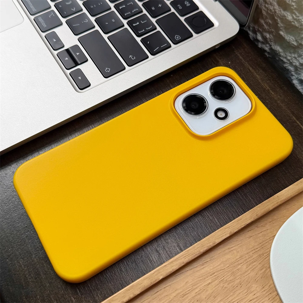 Ultra Thin Frosted Matte Anti-Fingerprint Phone Case - Solid Color Hard Shell