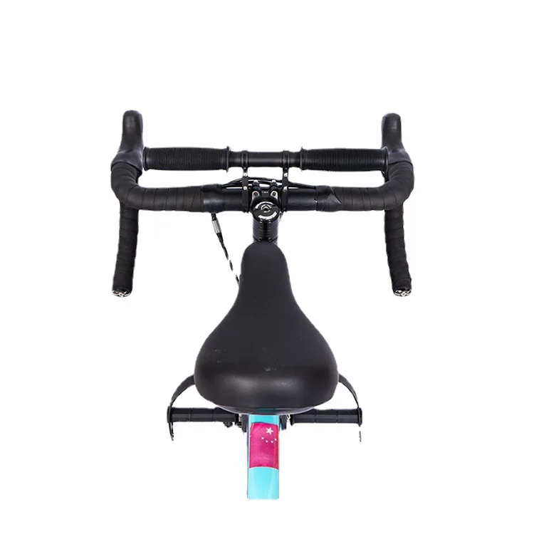 Universal Adjustable Front-Mounted Child Bike Seat with Safety Handlebar and Quick-Release Pelals
