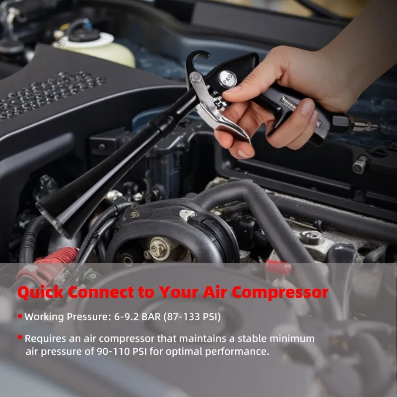 토네이도 고압 에어 먼지 제거 건 드라이 클리닝 건 강력 터빈 먼지/얼룩 제거 클리너 차량 청소 도구