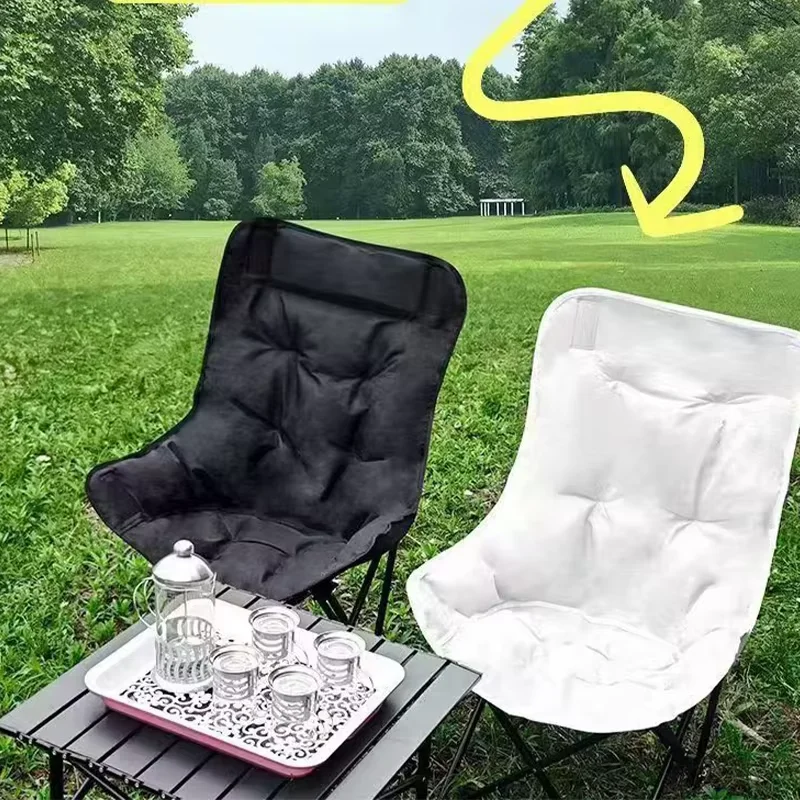 Outdoor HighBackrest Foldable Fishing Chairs Balcony Reclinerchair Portable Folding Lounge Beach Chair Outdoor Chairfor Camping