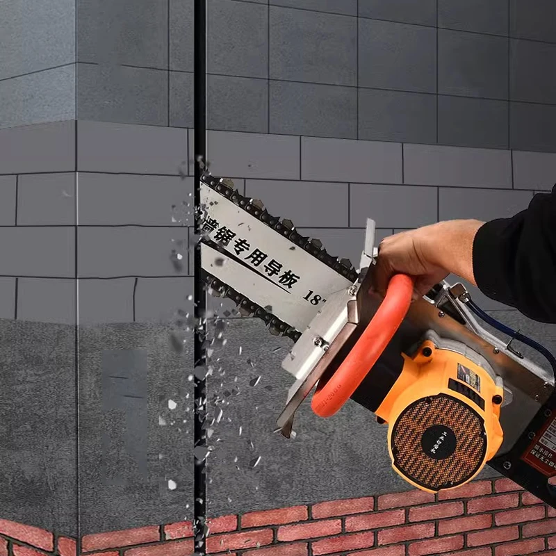 Wall Cutting Machine Reinforced Concrete Stone Brushed and brushl wall cutting machine door cutting machine dust-free wall saw high-power