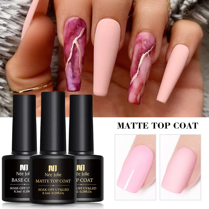 Nail Gel Base Coat & Top Coat