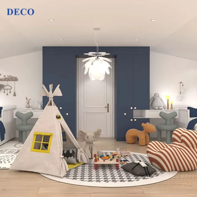 Meubles de chambre d'enfant personnalisés, joli décor de garde-robe, ensemble complet de garde-manger pour chambre d'enfant 1