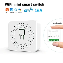 WiFi Smart Switch with Timer and Remote Control 16A - MINI