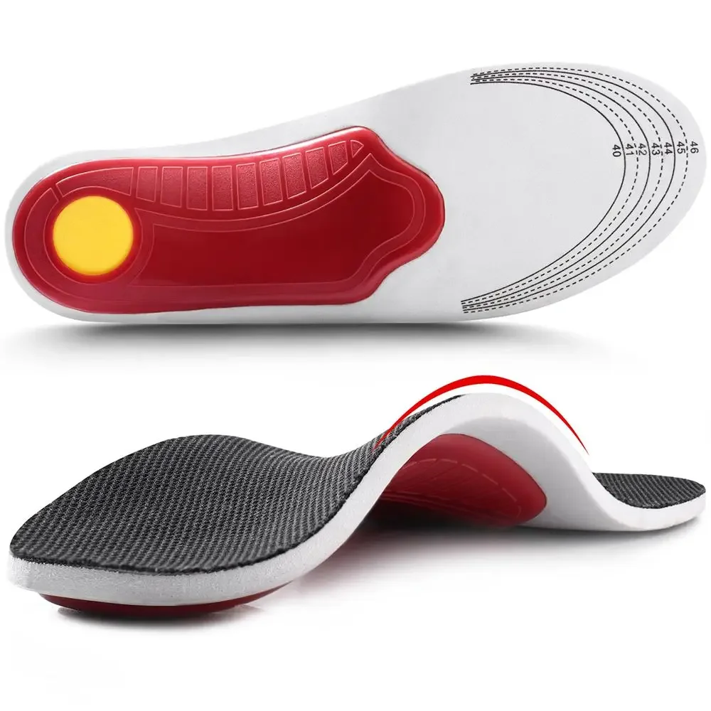 Orthopedic Sport Insoles Shoes Sole Shock Absorption Deodorant Breathable Cushion Running Insoles Man Women Orthopedic